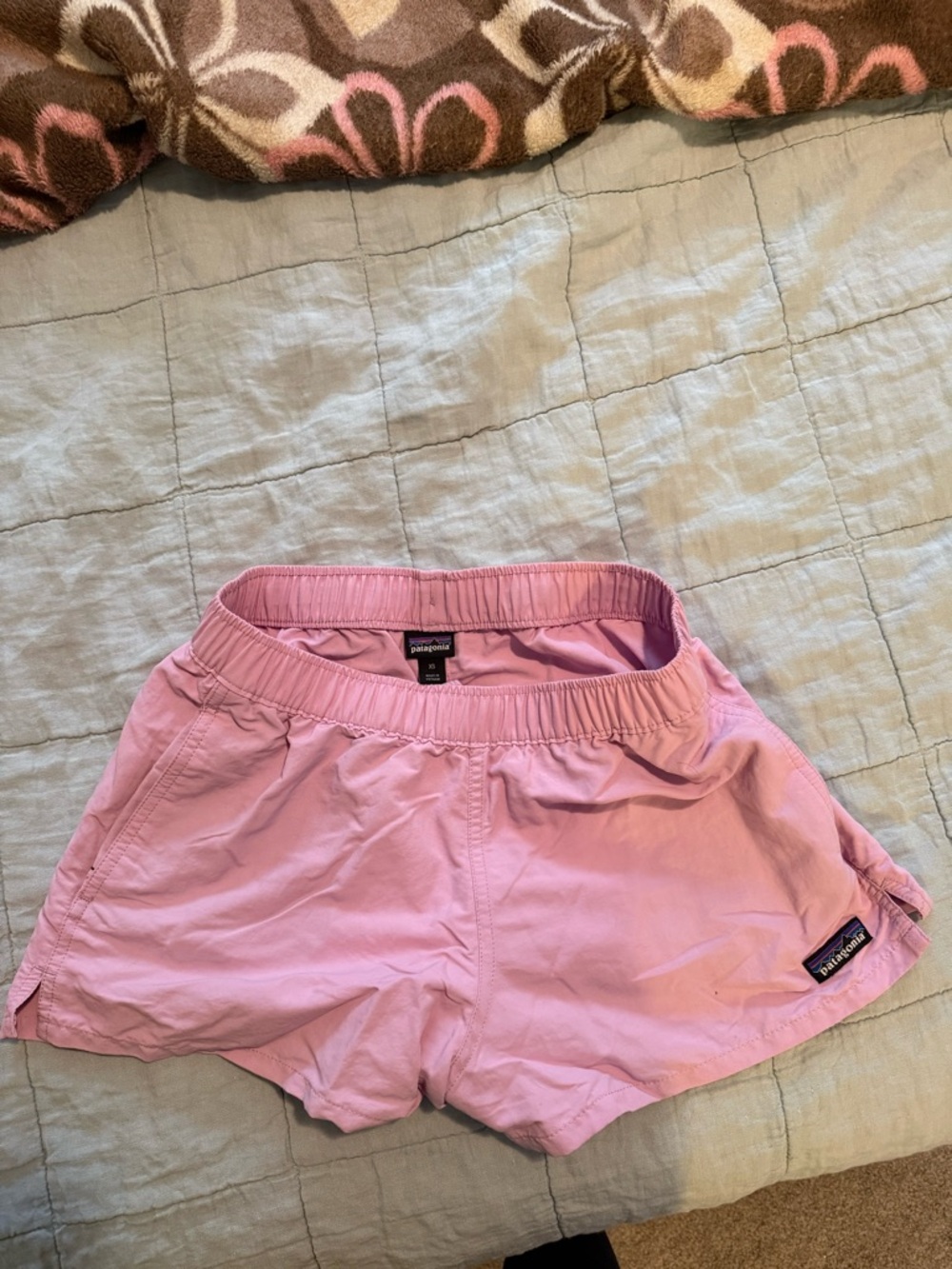 Patagonia Women's Light Pink Athletic Shorts